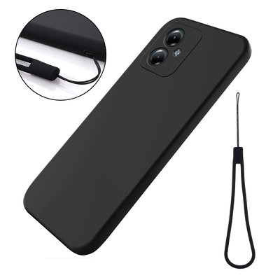 [With Lanyard] Motorola Moto G86/Power - Minimalist Liquid Silicone Shockproof Case - i-Station Mobile Phone & Electronic Device Repair and Accessories