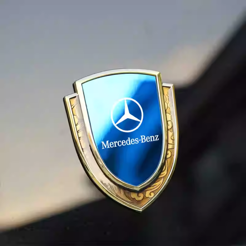 Load image into Gallery viewer, Mercedes-Benz 3D Metal Mirror Car Badge Sticker For A-Class/C-Class/E-Class/GLC/GLB/GLA - i-Station Mobile Phone &amp; Electronic Device Repair and Accessories
