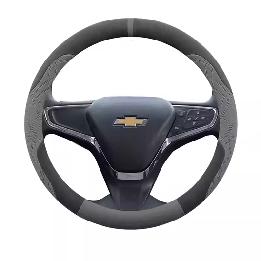 Chevrolet Ultra-thin Suede Style Steering Wheel Cover For Cruze, Monza, Sail, Cavalier, Malibu, Equinox - i-Station Mobile Phone & Electronic Device Repair and Accessories