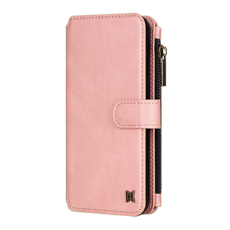 Load image into Gallery viewer, [Detachable][With Card Slot] Apple iPhone 15/Plus/Pro/Pro Max Multi-functional Leather Folding Shockproof Wallet Series Case
