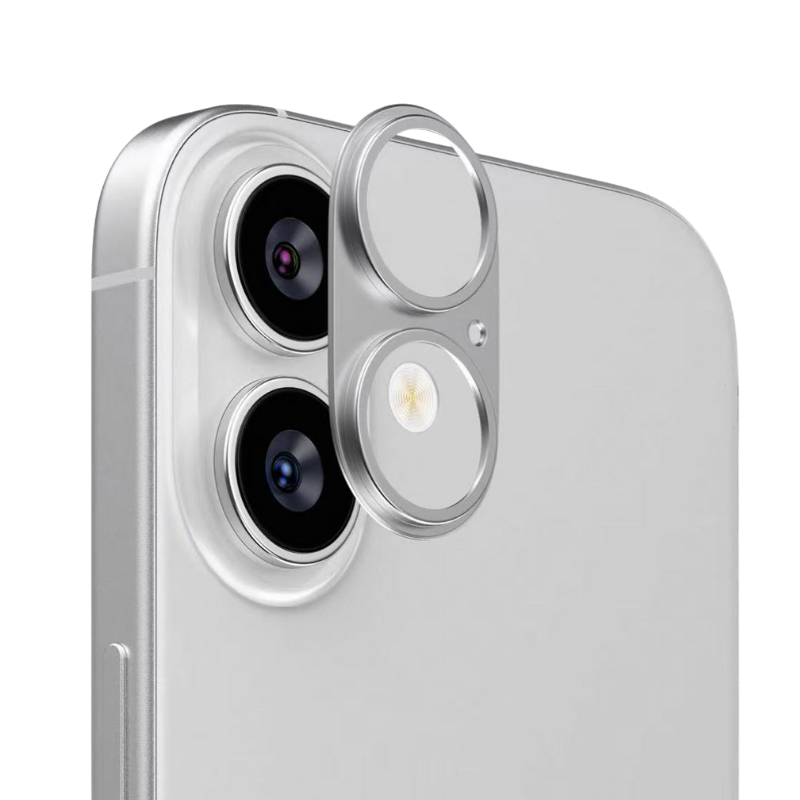 Load image into Gallery viewer, Apple iPhone 17/Air/Pro/Max Matte Metal Hollow Camera Lens Cover
