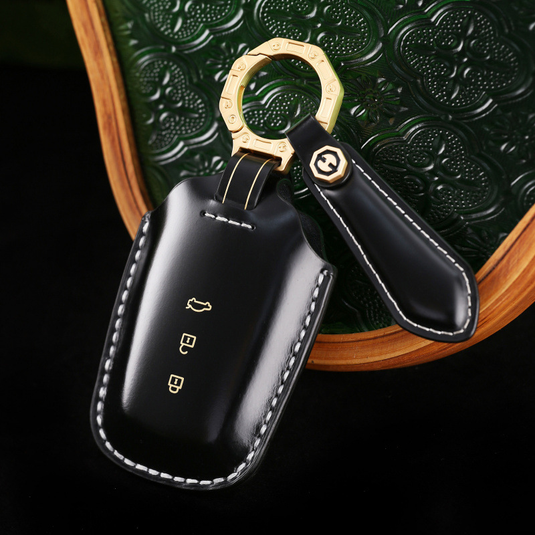 Toyota Genuine Leather Protection Car Key Fob Case Cover For Highlander, Avalon (2024)