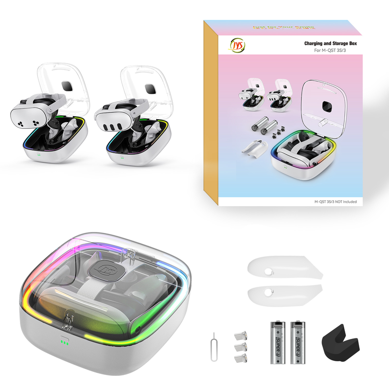 Load image into Gallery viewer, Meta Quest 3/3S - JYS VR Controllers Magnetic Charging Dock with Battery Kit - i-Station Mobile Phone &amp; Electronic Device Repair and Accessories
