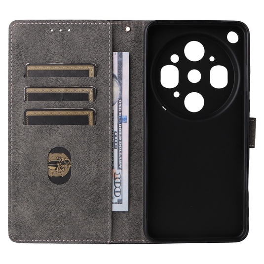 [With Card Slot] OPPO Find X9 Ultra - Multi Functional Buckle Flap Wallet Series Case With Lanyard