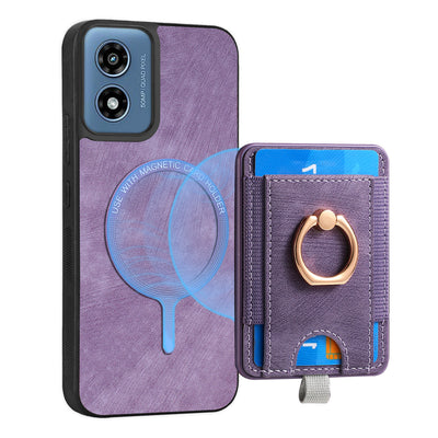 [With Ring Bracket][Detachable] Motorola Moto Edge 50 Fusion Shockproof Wallet Series Case With Card Slot - i-Station Mobile Phone & Electronic Device Repair and Accessories