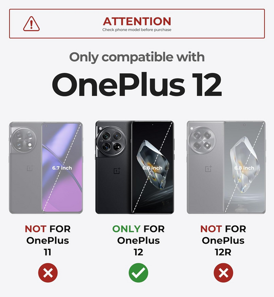 [Built-in Stand] OnePlus 12 - Heavy Duty Defender Armor Drop Proof Stand Case