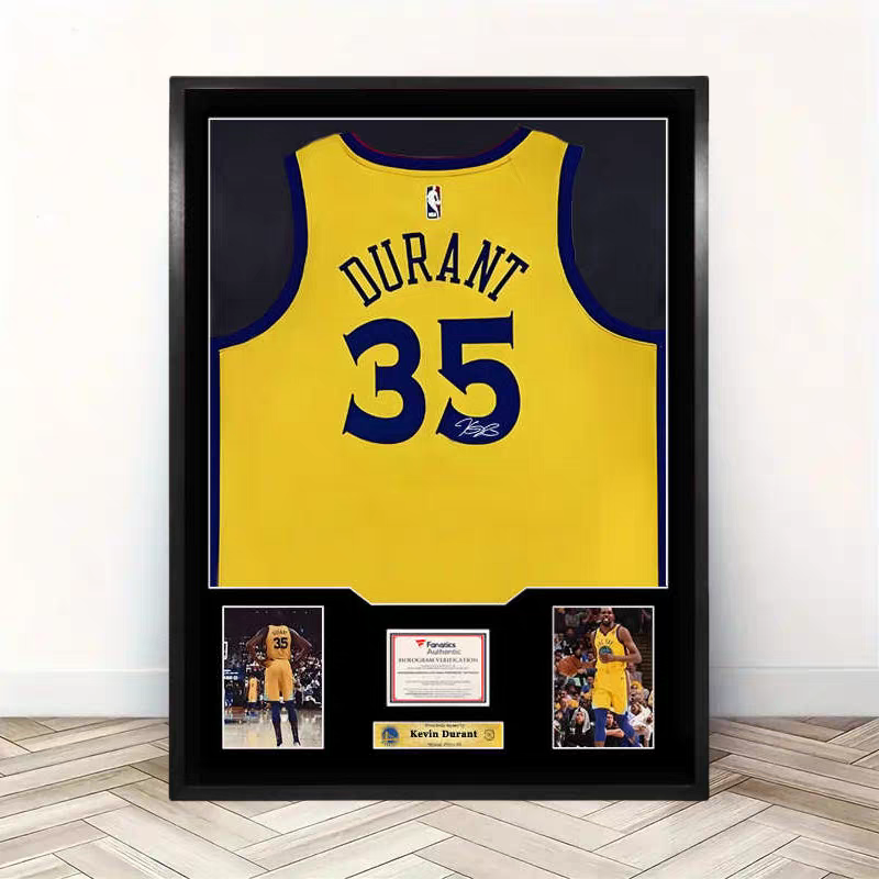 Load image into Gallery viewer, Kevin Durant Golden State Warriors Framed Jersey Display – Facsimile Signature Edition - i-Station Mobile Phone &amp; Electronic Device Repair and Accessories
