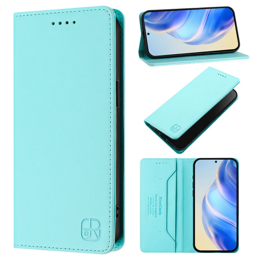 [With Card Slot] VIVO V50 5G - Business Flip Leather Wallet Series Case