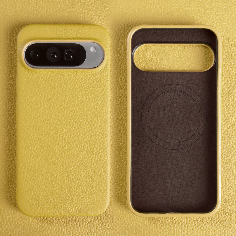 Load image into Gallery viewer, [Magsafe Compatible] Google Pixel 10 / Pro / XL - Premium Cowhide Drop Proof Genuine Leather Series Case
