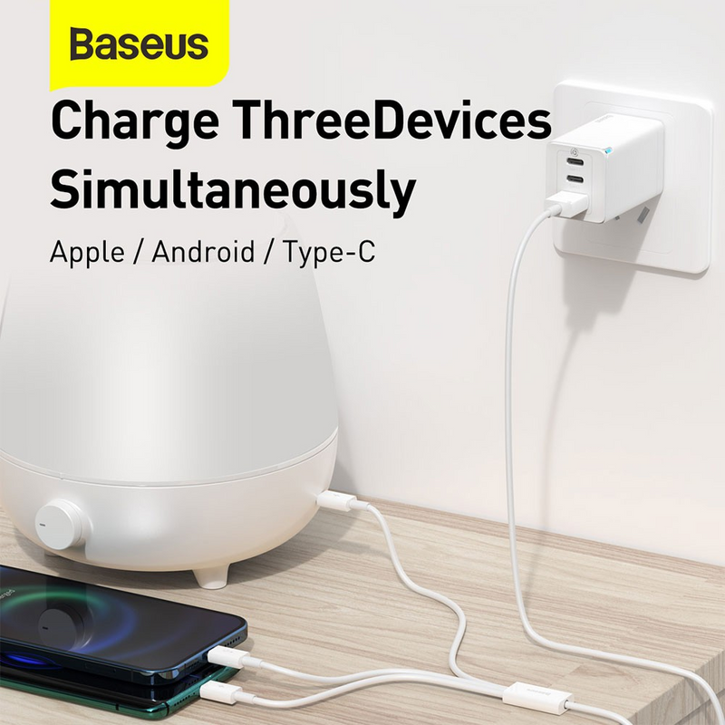 Load image into Gallery viewer, Baseus Free2Draw Mini Retractable Charging Cable Type-C to Type-C 100W 1m Compatible for iPhone 15 16 Series - i-Station Mobile Phone &amp; Electronic Device Repair and Accessories
