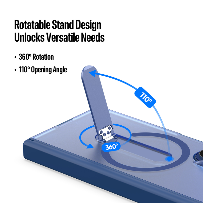 Load image into Gallery viewer, [Built-in Kickstand] Samsung Galaxy Z Fold8 Ultra Business Matte Back Panel Magnetic Case
