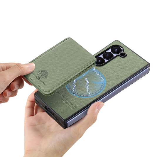 [With Card Slot][Built-in Holder] Motorola Moto Razr Fold - Shockproof Wallet Series Case