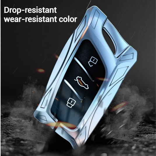 Roewe Mecha Series Zinc Alloy Car Key Fob Case Cover For  RX3, RX5, RX5 Plus, RX5 Max, ERX5, D7, iMAX8, i6, Ei6