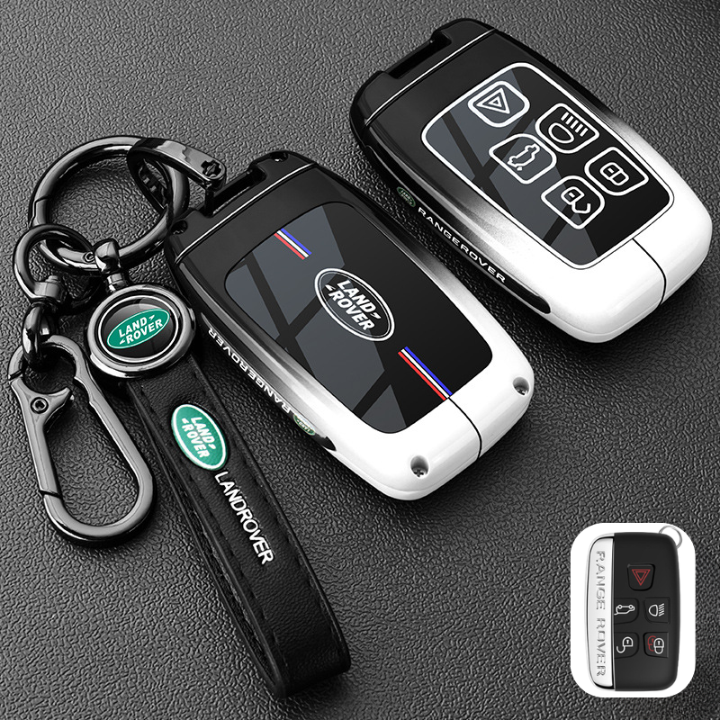 Load image into Gallery viewer, Land Rover Stylish Shockproof Car Key Fob Case Cover for Range Rover Evoque, Velar, Discovery 4, Discovery 5, Sport, Defender - i-Station Mobile Phone &amp; Electronic Device Repair and Accessories
