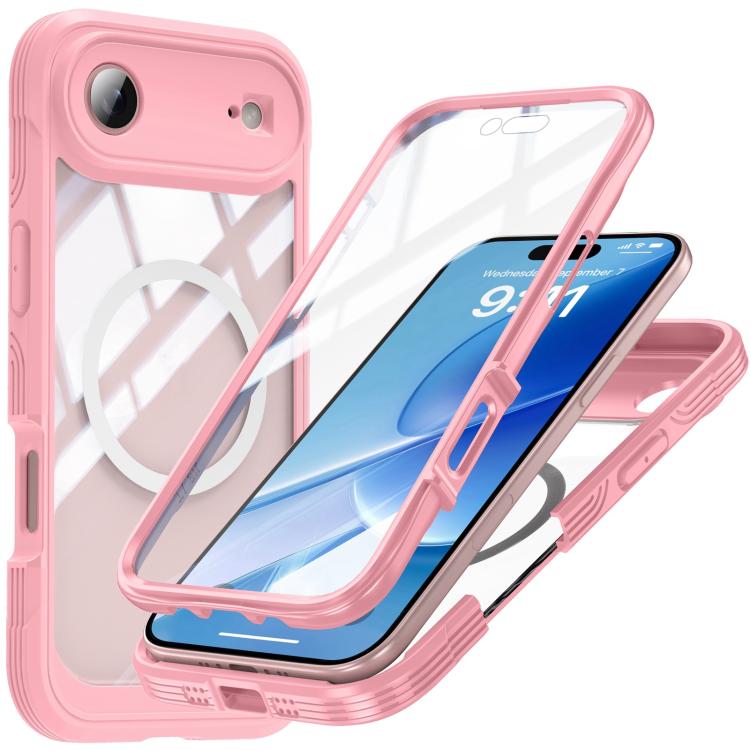 Load image into Gallery viewer, [Magsafe Compatible][Built-in Glass Screen Protector] Apple iPhone 17/Air/Pro/Pro Max - Transparent Full Covered Shockproof Lifeproof Series Case
