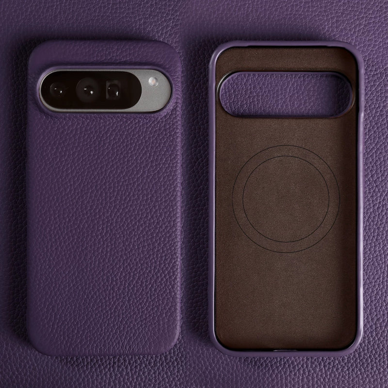 Load image into Gallery viewer, [Magsafe Compatible] Google Pixel 10 / Pro / XL - Premium Cowhide Drop Proof Genuine Leather Series Case
