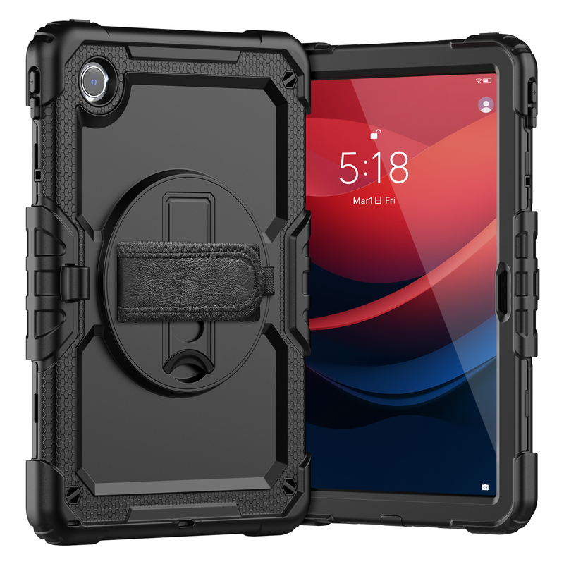 Load image into Gallery viewer, [Built-in 360° Rotating Hand Strap &amp; Stand] Lenovo Idea Tab 11” 2025 (TB336FU/TB336ZU) Shockproof With Screen Protector Pencil Holder Heavy Duty Series Case
