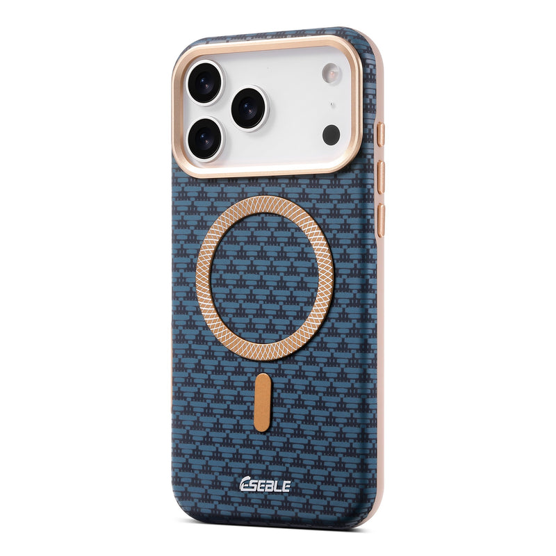 Load image into Gallery viewer, [Magsafe Compatible] Apple iPhone 17/Air/Pro/Pro Max Business Full-Cover PU Leather Phone Case
