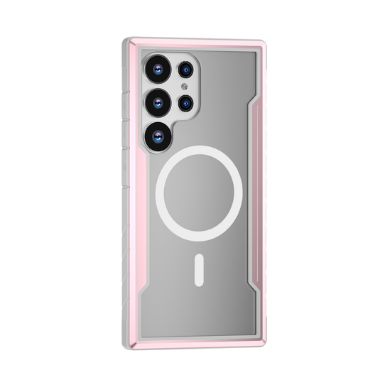 [Magsafe Compatible] Samsung Galaxy S26/Plus/Ultra - Aluminum Alloy Frame Clear Shockproof Case - i-Station Mobile Phone & Electronic Device Repair and Accessories