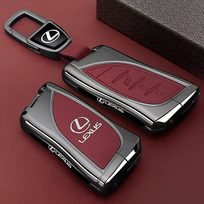 Load image into Gallery viewer, Lexus Premium Leather Protection Car Key Fob Case Cover For ES UX NX RX LX LS LC GS IS CT - i-Station Mobile Phone &amp; Electronic Device Repair and Accessories
