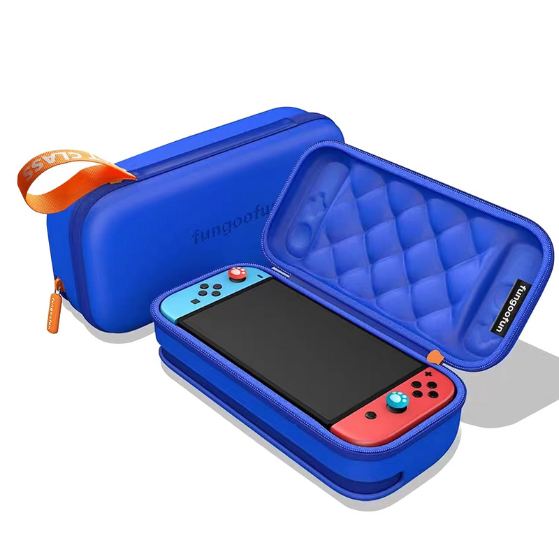 Load image into Gallery viewer, Nintendo Switch OLED &amp; Lite - Fungoofun Shockproof Travel Shell Pouch Storage Hard Bag
