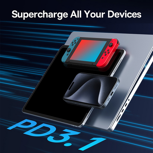 Baseus Flash Series 2 USB4 Full Featured Data Cable Type-C to Type-C 240W 1M-Cluster Black Compatible for iPhone 15 16 Series - i-Station Mobile Phone & Electronic Device Repair and Accessories