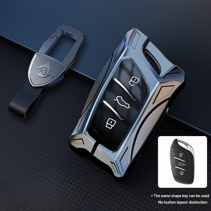 Load image into Gallery viewer, Roewe Mecha Series Zinc Alloy Car Key Fob Case Cover For  RX3, RX5, RX5 Plus, RX5 Max, ERX5, D7, iMAX8, i6, Ei6
