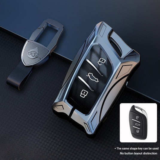 Roewe Mecha Series Zinc Alloy Car Key Fob Case Cover For  RX3, RX5, RX5 Plus, RX5 Max, ERX5, D7, iMAX8, i6, Ei6