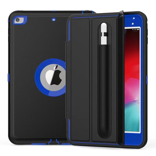 [Built-in Pen Slot] Apple iPad Pro 10.5-inch 2nd Gen (2017) Flip Cover Stand PC Silicone Shockproof Case