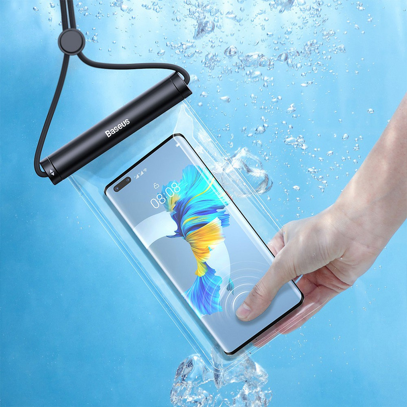 Load image into Gallery viewer, Baseus AquaGlide Waterproof Phone Pouch with Cylindrical Slide Lock

