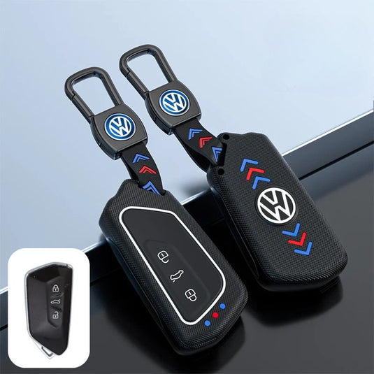 Volkswagen Matte ABS Car Key Fob Case Cover For Golf 8, Teramont, Talagon, ID.3,  ID.4 X, ID.6,  Lamando L