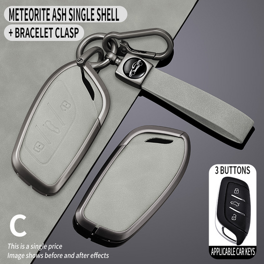 Roewe Zinc Alloy Full Protection Car Key Fob Case Cover For RX5 PLUS, i5, i6 MAX,  D7, CLEVER, RX3, IMAX8, ei5, ei6