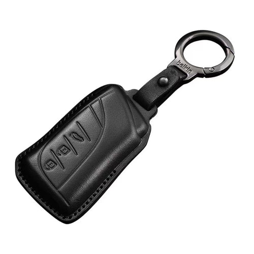 Lexus Full-wrap Genuine Leather Car Key Fob Case Cover For ES200, ES300H, RX300, RX350H, NX260, LX570, RX270