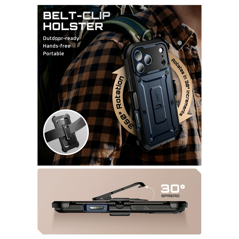 Load image into Gallery viewer, [Magsafe Compatible] Apple iPhone 17/Pro/Pro Max - SUPCASE Military-Grade Full Body Heavy Duty Phone Case
