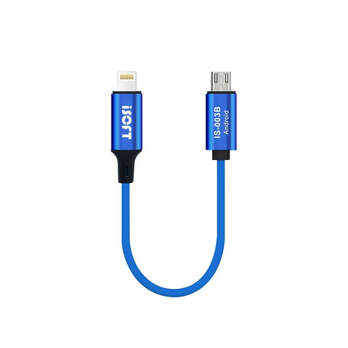 SUNSHINE ISOFT IS-003B IP to Android Transmission Cable For IPhone Phone One-click Transfer Data