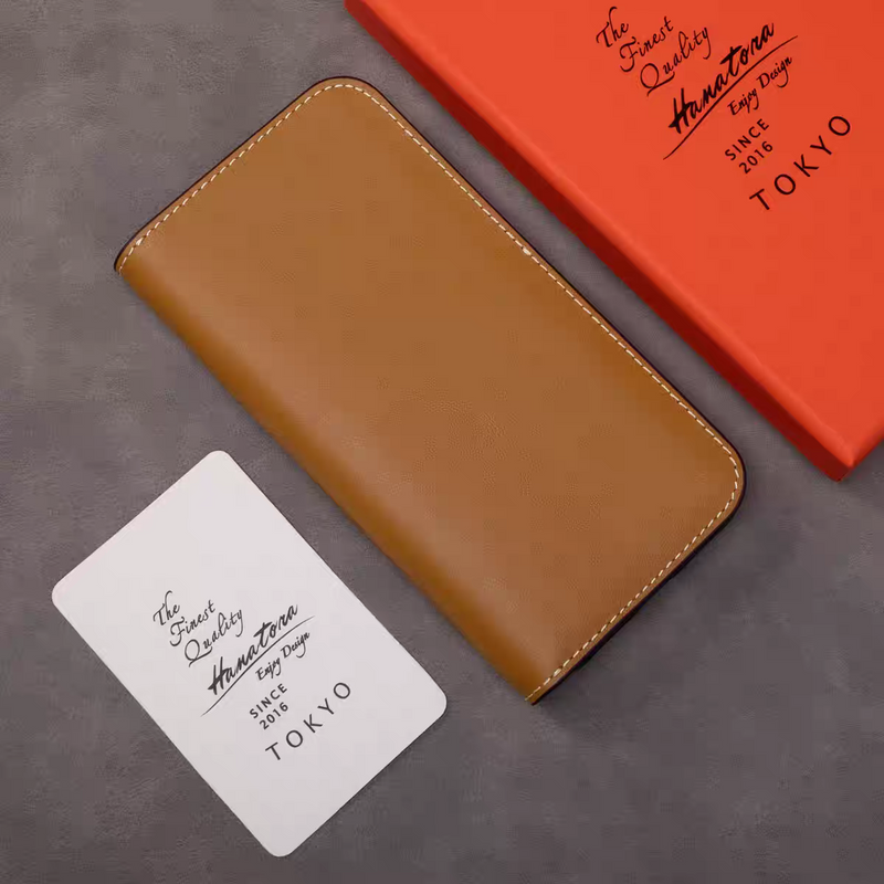 Load image into Gallery viewer, [With Card Slot] Apple iPhone 17/Air/Pro/Max - HANATORA Business Drop Proof Genuine Leather Flip Wallet Series Case
