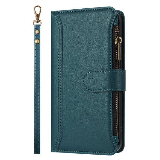 [With Card Slot] Samsung Galaxy S25 Edge (SM-S937) - Multifunctional Flip Phone Case With Magnetic Closure & Wrist Strap