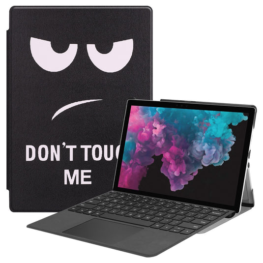 [With Pen Slot] Microsoft Surface Pro 9/10/11 - Business PU Leather Flip Cover Shockproof Case