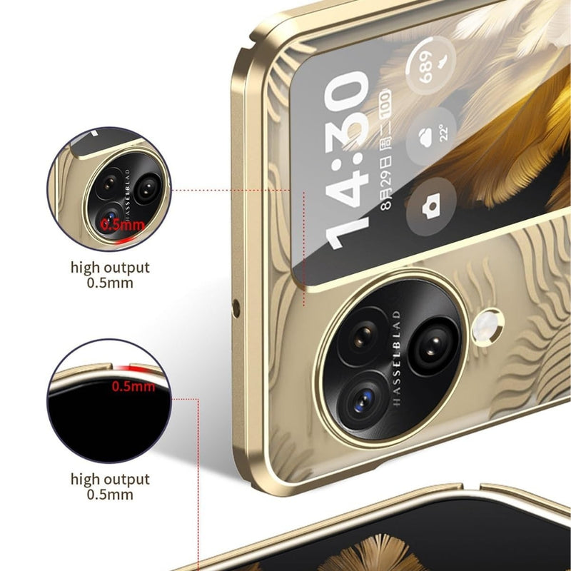 Load image into Gallery viewer, OPPO Find N2 Flip (CPH2437, PGT110) - Full Coverage Electroplated Fashion Shockproof Case
