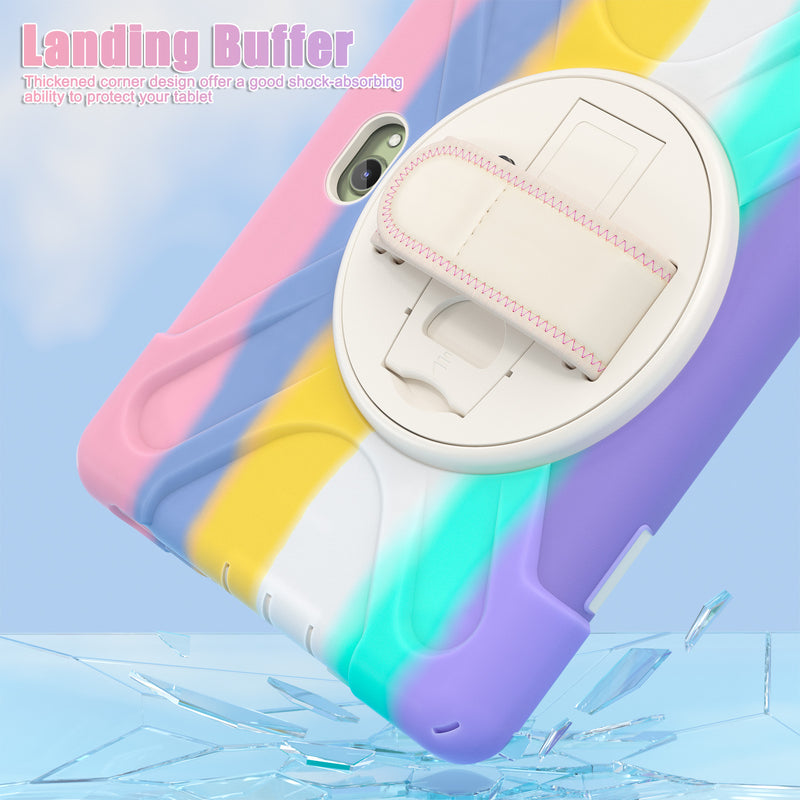 Load image into Gallery viewer, Samsung Galaxy Tab Active Pro / Active 4 Pro / Active 5 Pro Series - Heavy Duty 360 Degree Rotate Stand Hand Strap Case With Shoulder Strap - i-Station Mobile Phone &amp; Electronic Device Repair and Accessories
