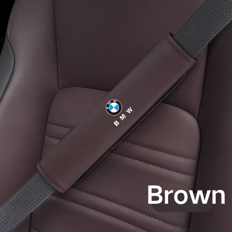 Load image into Gallery viewer, BMW Car Seat Belt Shoulder Pads for 1 Series, 3 Series, 5 Series, 7 Series, X1, X3, X4, X5, X6
