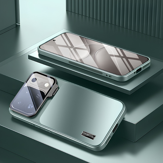 [With Lens Bracket] OPPO Find X10/Pro Max - Ultra-Thin Matte Shockproof Phone Case
