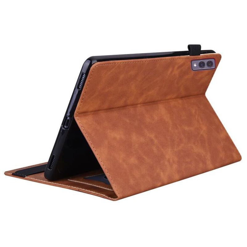 Load image into Gallery viewer, [With Card Slot] Lenovo Idea Tab 11” 2025 (TB336FU/TB336ZU) Matte Color-Block Leather Case
