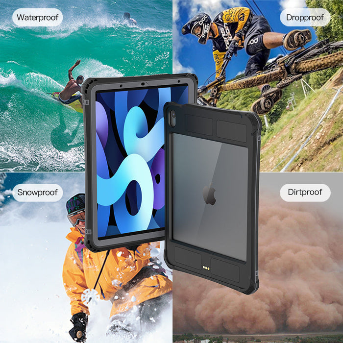 Apple iPad Air 4/5 10.9" Shellbox Waterproof Heavy Duty Lifeproof Style Case - Polar Tech Australia