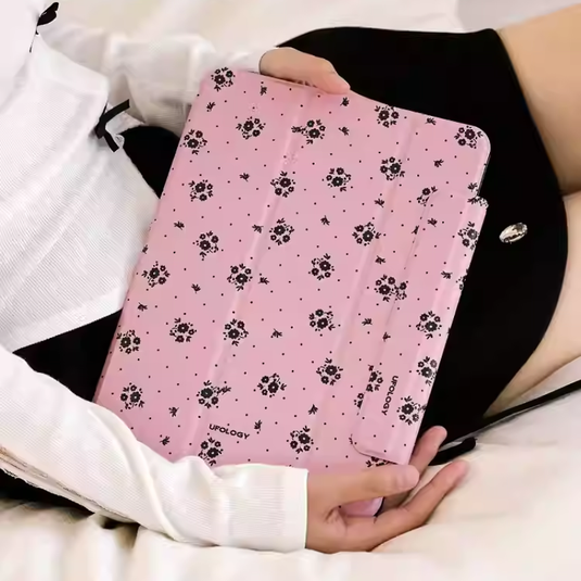 [Detachable][Built-in Pen Slot] Apple iPad 10.9/11'' 10/11th Gen (2022/2025) Ditsy Floral Magnetic Double-Sided Full-Cover Protective Case - i-Station Mobile Phone & Electronic Device Repair and Accessories
