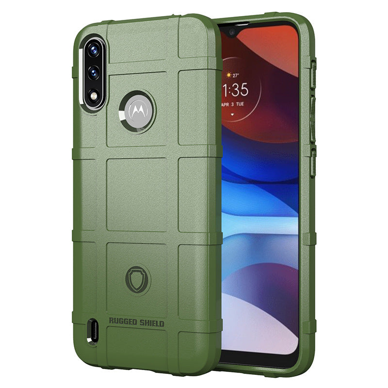 Load image into Gallery viewer, Motorola  Moto E7 Power- Shield Shockproof Rugged Heavy Duty Case With 2PC 9H Glass Screen Protector
