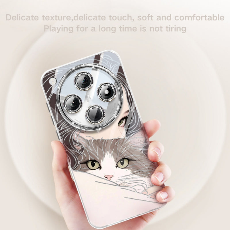 Load image into Gallery viewer, OPPO Find X8 Pro - New Fashionable Cat-themed Full Cover Anti Drop Phone Case
