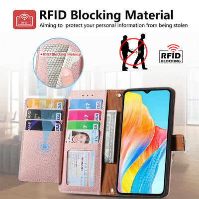 [With Card Slot] OPPO Reno10/Pro - PU leather Crossbody Wallet Style Shockproof Phone Case - i-Station Mobile Phone & Electronic Device Repair and Accessories