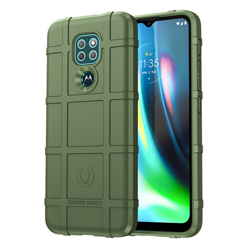 Load image into Gallery viewer, Motorola Moto G9/G9 Play/G9 Power/G9 Plus - Shield Shockproof Rugged Heavy Duty Case With 2PC Tempered Glass Screen Protector
