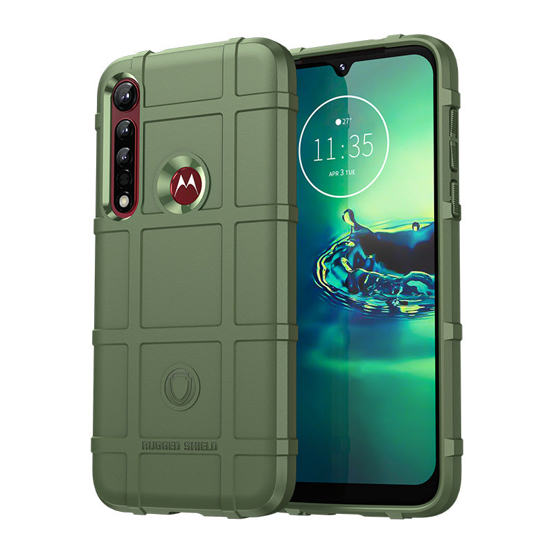 Load image into Gallery viewer, Motorola Moto One Vision/One Vision Plus - Shield Shockproof Rugged Heavy Duty Case  With 2PC Tempered Glass Screen Protector
